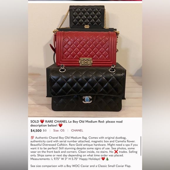 Chanel Medium Quilted Boy Bag - Picture 2 of 15